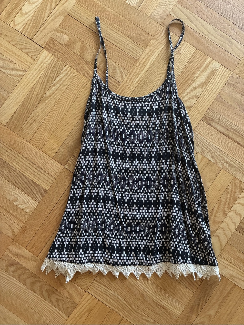 Missoni for Target Black and White Patterned Top